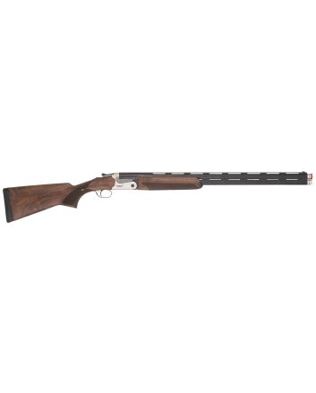 TriStar 33170 Cypher X Over/Under 12 Gauge 3" 2rd 28" Blued Chrome-Lined, Lightweight Stainless Aluminum Rec, Deluxe Walnut Furniture, Fiber Optic Sight, 5 Ext. Chokes