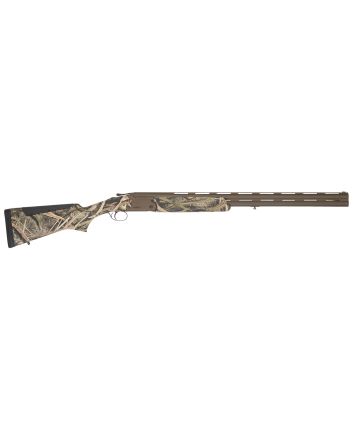 TriStar 35221 Hunter Mag II12 Gauge 3.5" 2rd 28" Chrome-Lined, Midnight Bronze Barrel/Re, Mossy Oak Shadow Grass Blades Furniture, Fiber Optic Sight, 5 Ext. Chokes