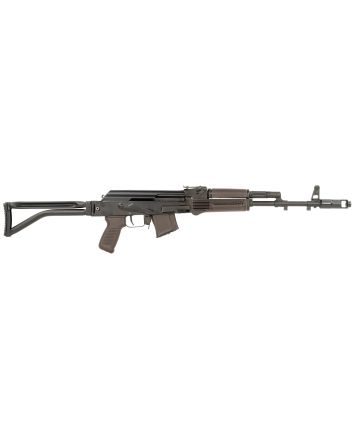 Arsenal SAM7SF-84EPM SAM7SF 84E 7.62x39mm 10+1 16.33" Black Steel Threaded Barrel, Black Forged &amp; Milled Aluminum Receiver, Black Synthetic Folding Right Side Stock, Plum Polymer Grip