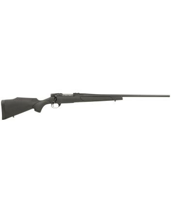 Weatherby VTX256RR4T Vanguard Obsidian Full Size 25-06 Rem 5+1 24" Blued #2 Contour Threaded Barrel, Blued Drilled &amp; Tapped Steel Receiver, Black Monte Carlo Synthetic Stock