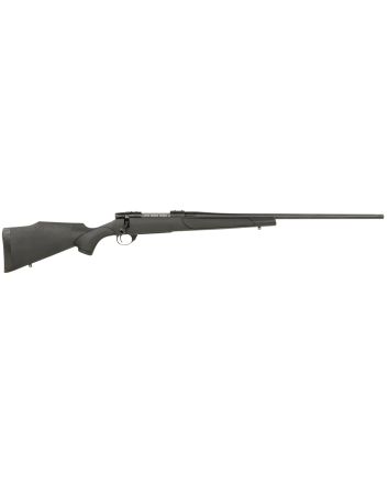 Weatherby VTX257WR4T Vanguard Obsidian 257 Wthby Mag 3+1 24" Blued #2 Contour Threaded Barrel, Blued Drilled &amp; Tapped Steel Receiver, Black Monte Carlo Synthetic Stock