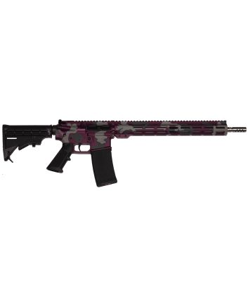 Great Lakes Firearms GL15223SSMMAN AR-15 Mission 223 Wylde 30+1 16", Manhattan Camo Rec/15" M-Lok Handguard, Black Carbine Stock &amp; A2 Grip, Muzzle Brake