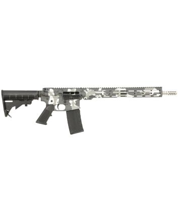 Great Lakes Firearms GL15223SSMU AR-15 Mission 223 Wylde 30+1 16", Urban Camo Rec/15" M-Lok Handguard, Black Carbine Stock &amp; A2 Grip, Muzzle Brake