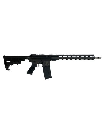 Great Lakes Firearms GL15223SSLBLK AR-15223 Wylde 30+1 16", Black, 15" M-Lok Handguard, Carbine Stock, A2 Grip, Muzzle Brake Left Hand