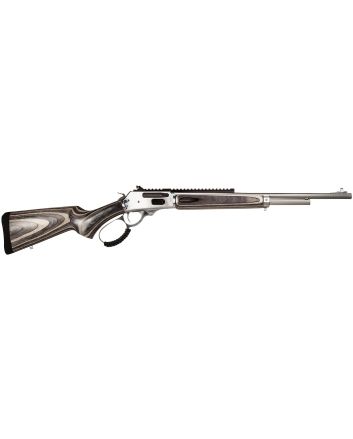 Rossi 953030209LW R9530-30 Win 5+1 20" Stainless Steel Barrel, Matte Stainless Picatinny Rail Steel Receiver, Gray Fixed Laminate Stock