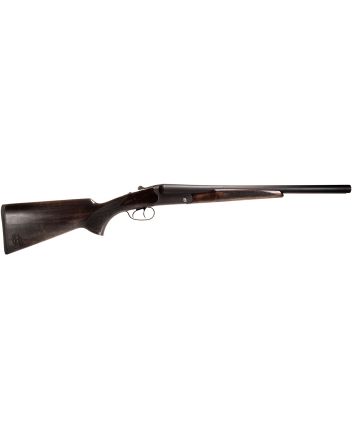 Heritage Mfg BL1218BK BadlanderFull Size 12 Gauge Break Open 2rd 18.50" Black Chrome Side By Side Barrel &amp; Receiver, Fixed Turkish Walnut Stock