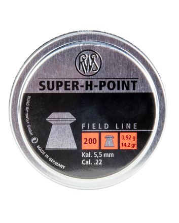 RWS/Umarex 2317404 Super-H Point Field Line 22 Lead Hollow Point/ 200 Per Tin