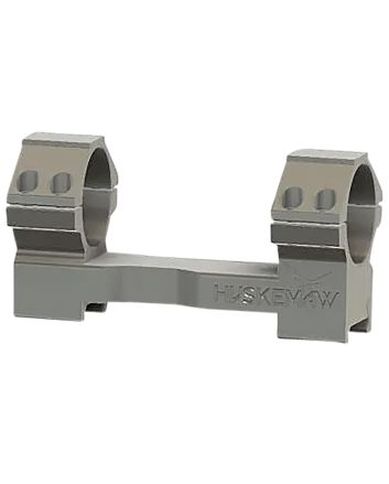 Huskemaw Optics 20CRB Crossfield Scope Mount/Ring Combo Silver 60 MOA