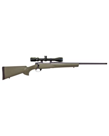 Howa HGP27MMPRCG M1500 Gamepro Gen2 7mm PRC 5+1 22", Blued Barrel/Rec, Green Fixed Hogue Pillar-Bedded Overmolded Stock, Includes Nikko Stirling 4-12x40mm Scope