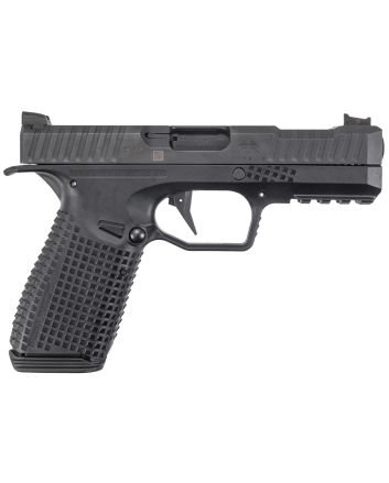 PTR AF1B0090101 Archon Type B, Gen 1 Compact Frame 9mm Luger 15+1, 4.30" Black Steel Barrel, Black Serrated Steel Slide, Black Steel Frame w/Beavertail &amp; Picatinny Rail, Black Textured Polymer Grip