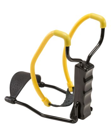 Umarex USA 2219000 NXG ST11 Compact Slingshot Yellow Rubber Powerband Black Molded Handle