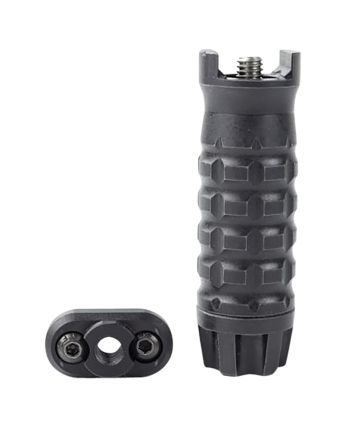 Samson 040510301 Medium Grenade Vertical GripBlack Anodized M-LOK