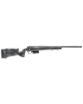 Bergara Rifles B14S752CF B-14 Crest 6.5 Creedmoor 5+1 20" Sniper Gray Cerakote #5 Contour Threaded Barrel, Sniper Gray Cerakote Steel Receiver, Black &amp; Gray Sponge Fixed Carbon Fiber Stock