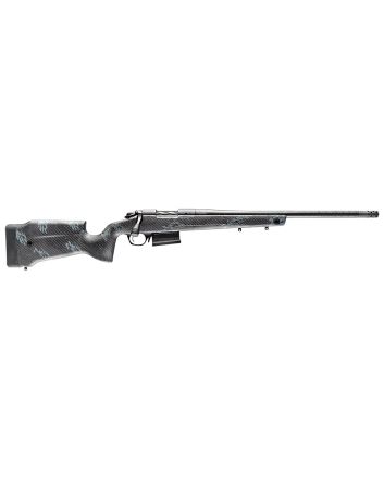 Bergara Rifles B14S754CF B-14 Crest 22-250 Rem 5+1 20" Sniper Gray Cerakote Fluted Barrel, Steel Receiver, Fixed Carbon Fiber Black &amp; Gray Sponge Stock