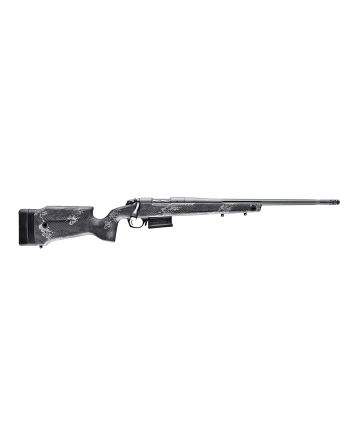 Bergara Rifles B14S754 B-14 Crest 22-250 Rem 5+1 20" Sniper Gray Cerakote #5 Contour Threaded Barrel, Sniper Gray Cerakote Steel Receiver, Black &amp; Gray Sponge Fixed Carbon Fiber Stock