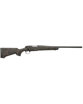 Bergara Rifles B14S901 B-14 Stoke 308 Win 4+1, 20" Graphite Black Cerakote #4.5 Contour Threaded Barrel, Graphite Black Cerakote Steel Receiver, Black Webbed Tan Fixed w/SoftTouch Synthetic Stock