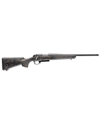Bergara Rifles B14S904 B-14 Stoke 22-250 Rem 4+1, 20" Graphite Black Cerakote #4.5 Contour Threaded Barrel, Graphite Black Cerakote Steel Receiver, Black Webbed Tan Fixed w/SoftTouch Synthetic Stock