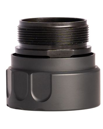 Rugged Suppressors ODTM001 Obsidian Dual Taper Mount Black, Fits Obsidian 9 &amp; 45 Suppressors