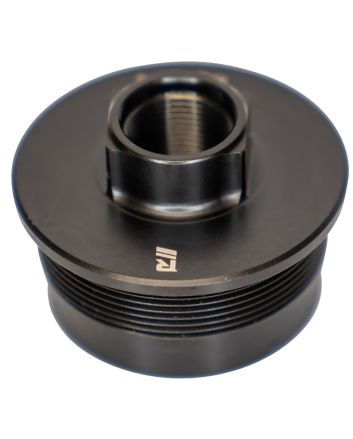 Rugged Suppressors DTM003 Universal Direct Thread Mount3/4"-24 tpi, Black, Fits 1.375"-24 tpi Tube Threads
