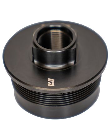 Rugged Suppressors DTM005 Universal Direct Thread MountM18x1.5 tpi, Black, Fits 1.375"-24 tpi Tube Threads