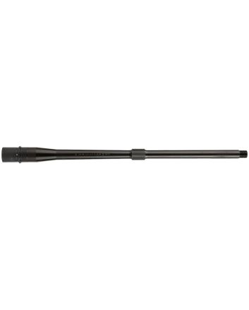 Ballistic Advantage BABL308021PQ Premium Series308 Win 18" Threaded Hanson Profile, Midlength with Low Pro Gas Block, Black QPQ 4150 Chrome Moly Vanadium Steel, Fits AR-10