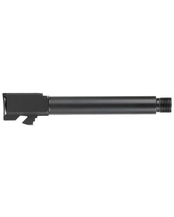 Ballistic Advantage BAPSG175T1Q Premium SeriesThreaded/Spiral Fluted, 9mm Luger, Black QPQ, Fits Glock 17 Gen 5
