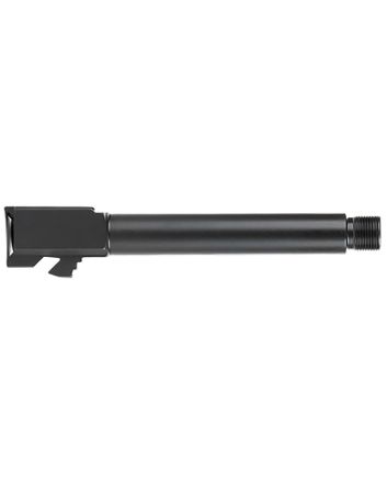 Ballistic Advantage BAPSG195T1Q Premium SeriesThreaded, 9mm Luger, Black QPQ, Fits Glock 19 Gen 3-5