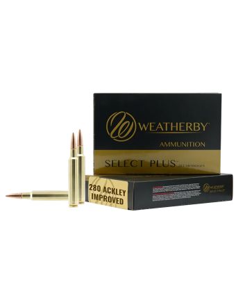 Weatherby R280A168CHH 280ACKLEY 168gr 20 Per Box/10 Case