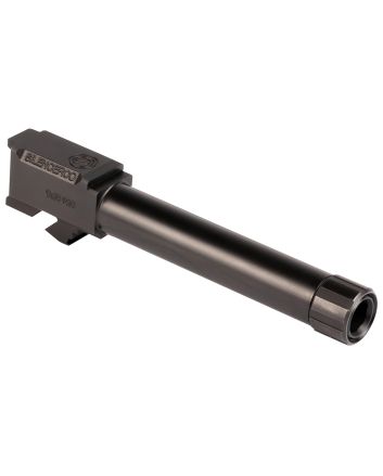 SilencerCo AC862 Threaded Barrel4.50" 9mm Luger, Black Nitride Stainless Steel, Fits Glock 19 Gen 1-5/19X/G45
