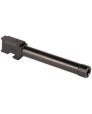 SilencerCo AC864 Threaded Barrel5" 9mm Luger, Black Nitride Stainless Steel, Fits Glock 17 Gen 1-4