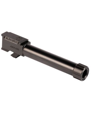 SilencerCo AC1757 Threaded Barrel4.50" 40 S&amp;W, Black Nitride Stainless Steel, Fits Glock 23