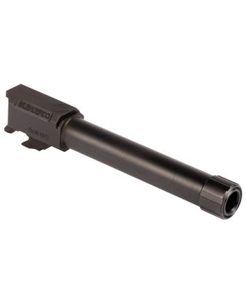 SilencerCo AC1549 Threaded Barrel4.50" 9mm Luger, Black Nitride Stainless Steel, Fits HK VP9
