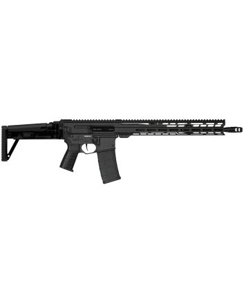 CMMG 55A1A0BAB Dissent MK47 5.56x45mm NATO 30+1 (2) 16.10", Black Armor, Side Charging Handle Rec, 15" M-Lok Handguard, Side Folding Stock, Zeroed Grip, Muzzle Brake, 60/90 Ambi Safety, Adj. Gas Block
