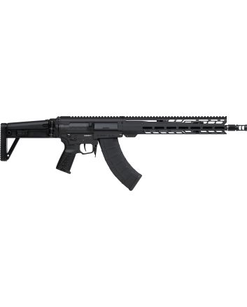 CMMG 86A7F0BAB Dissent MK47 7.62x39mm 30+1 (2) 14.30" P&amp;W, Black Armor, Side Charging Handle Rec, 13.50" M-Lok Handguard, Side Folding Stock, Zeroed Grip, SVD Brake, 60/90 Ambi Safety, Adj. Gas Block