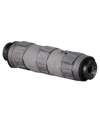 SilencerCo AC1982 High Temp Suppressor Cover 7.50" Gray Nylon