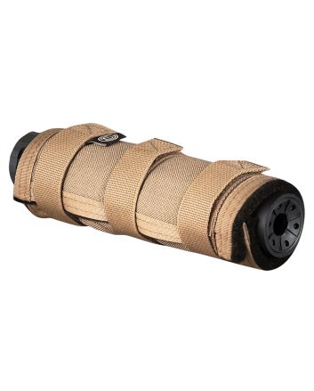 SilencerCo AC1986 High Temp Suppressor Cover 7.50" FDE Nylon