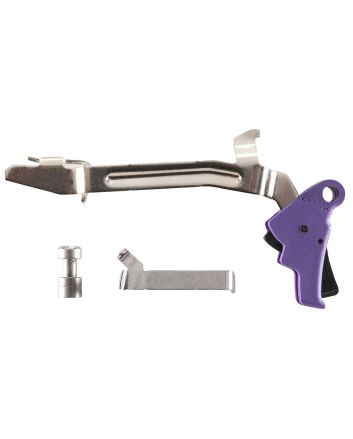 Apex Tactical 102P165 Action EnhancementSlim Purple Drop-In Compatible w/Glock Gen3-4 17/19/22-27/31/32/33/34/35