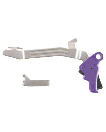 Apex Tactical 102P117PUR Action EnhancementSlim Purple Drop-In Compatible w/Glock 43/43X/48