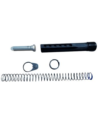 Sons Of Liberty Gun Works REKITMILSPEC RE6 Receiver Extension Kit 6 Position Buffer Tube, Buffer, Buffer Spring, Castle Nut &amp; End Plate, Fits Mil-Spec AR-15