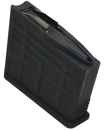 Barrett 19211 MRAD Replacement Magazine 5rd 375 EnABELR Black Polymer