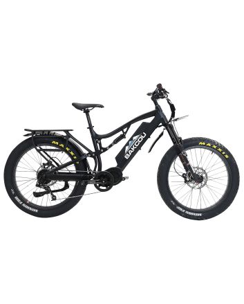 Bakcou E-bikes B-S17-B-B25 Storm 25 Medium Matte Black 17" w/Stand Over Height of 30.50" Frame, Sram 9sp, 40t Front &amp; Sram 11-34t Rear Cassette Bafang M620 Ultra Motor