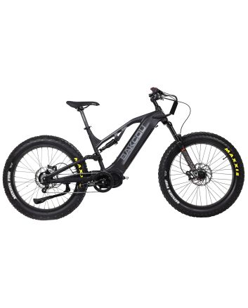 Bakcou E-bikes B-SCJ19-B21 Scout Jager Matte Black 19" Frame, Rohloff E-14 (500/14) Speed Hub BafangUltra Mid-Drive Motor