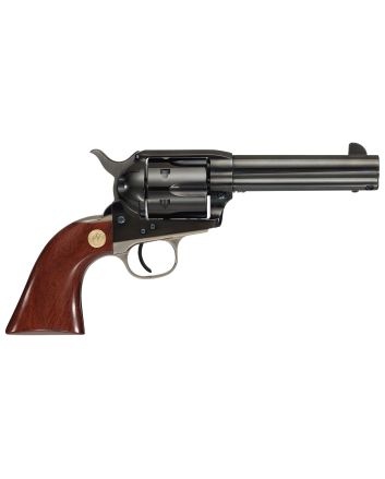 Cimarron MP400B1401 Pistoleer357 Mag 6 Shot 4.75" Blued Rifled Steel Barrel &amp; Cylinder, Blued Steel Frame w/Nickel Backstrap &amp; Triggerguard, Walnut Grip, Exposed Hammer