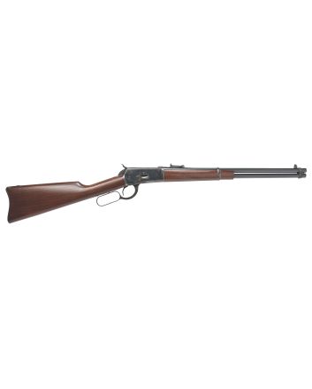 Cimarron AS612 1892 Carbine 45 Colt (LC) 10+1 20" Blued Round Barrel, Color Case Hardened Receiver, Walnut Furniture
