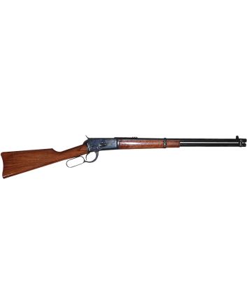 Cimarron AS622 1892 Carbine 357 Mag/38 Special 10+1 20" Blued Round Barrel, Color Case Hardened Receiver, Walnut Furniture