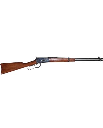 Cimarron AS632 1892 Carbine Full Size 44 Mag 10+1 20" Blued Round Barrel, Color Case Hardened Steel Receiver Walnut Fixed Stock, Right Hand
