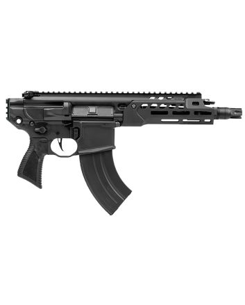 Sig Sauer PMCX762R7BLT MCX Rattler LT 7.62x39mm 28+1 7.75", Black, M-Lok Handgaurd, Picatinny Stock Adapter, OEM Polymer Grip, QD Suppressor Flash Hider, Flat Trigger, Adj. Piston