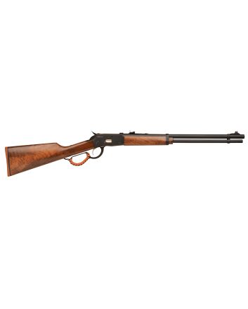 Gforce Arms GFLVR357 SaddlehornFull Size 357 Mag 10+1 20" Black Steel Barrel &amp; Aluminum Receiver, Turkish Walnut Fixed Stock