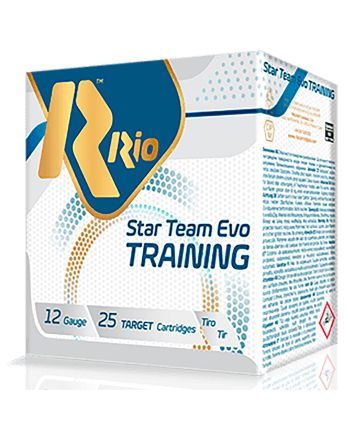 Rio Ammunition STT288 Star Team EVO12Gauge 2.75" 1oz 8Shot 25 Per Box/10 Case