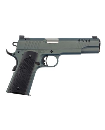 Auto-Ordnance 1911TCAC7 191145 ACP 7+1 5" Stainless Steel Barrel, Serrated Stainless Steel Slide, Northern Lights Cerakote Steel Frame w/Beavertail, Armor Black Cerakote Engraved Aluminum Grip